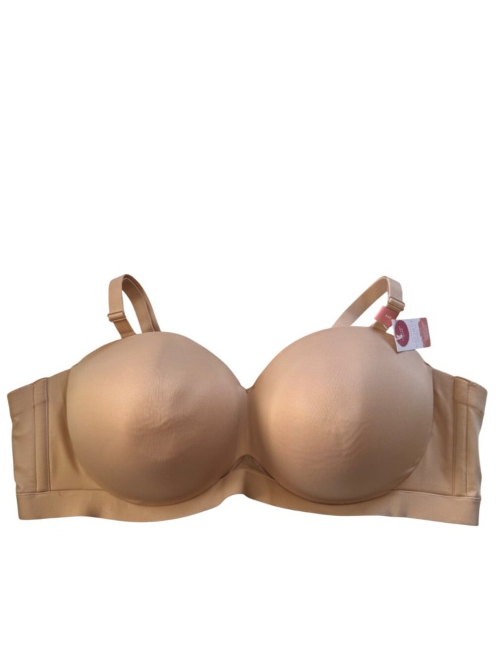 Cacique Cacique Comfort Bliss Strapless Convertible Bra Nude 54D Recycled Nylon - Picture 7 of 14